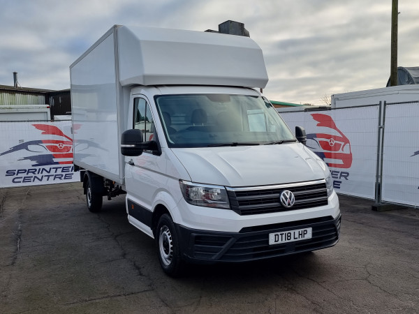 2018 Volkswagen Crafter CR35 STARTLINE TDI Long Diesel Fwd 3.5t Luton Van with Tail Lift EU 6 // PBT00-289