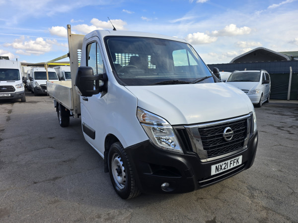 2021 Nissan Nv400 F35 L3 Diesel 2.3 Dci 150Ps H1 Tekna Dropside Van // PBT00-461