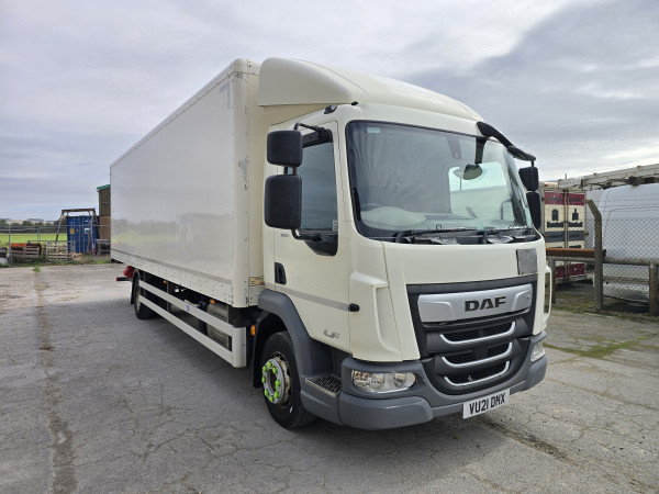2021 DAF LF 180 FA 12T 26FT BOX TRUCK TAIL LIFT ABEL SYSTEM // PBT00-448